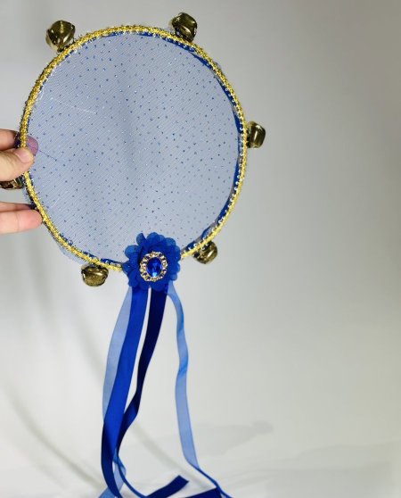 دف تراث مع جرس للتوزيعات مميز قطر20سم